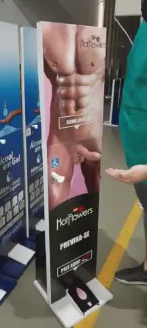 monstrous penis Cumshot Public Porn GIF