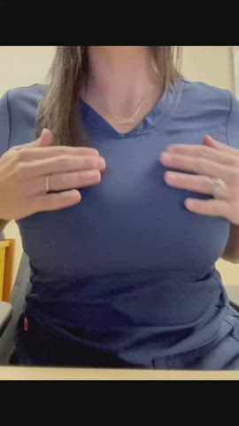 boobs MILF Nurse Porn GIF
