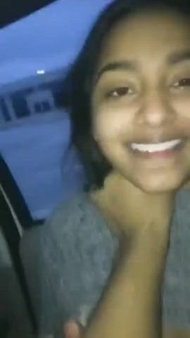 Car attractive Desi Fingering Indian Public snatch Porn GIF