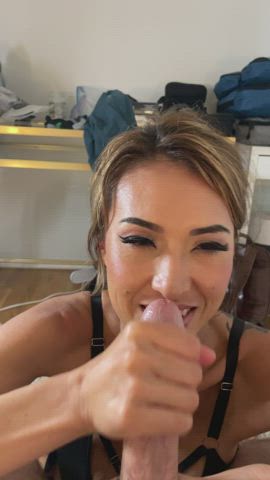 sperm Cumshot Deepthroat Facial Handjob Porn GIF