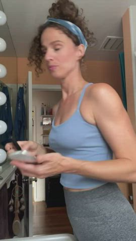 humongous titties boobies Family Fansly MILF Mom OnlyFans Son Step-Mom Porn GIF