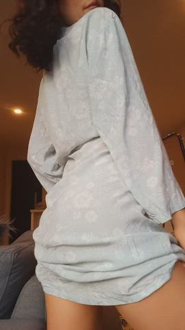Bisexual New Zealand OnlyFans Perky petite Solo Submissive boobies Undressing Porn GIF