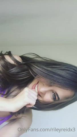 cute Pornstar Smile Porn GIF