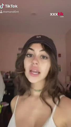 large melons Bouncing titties cute OnlyFans young TikTok Porn GIF