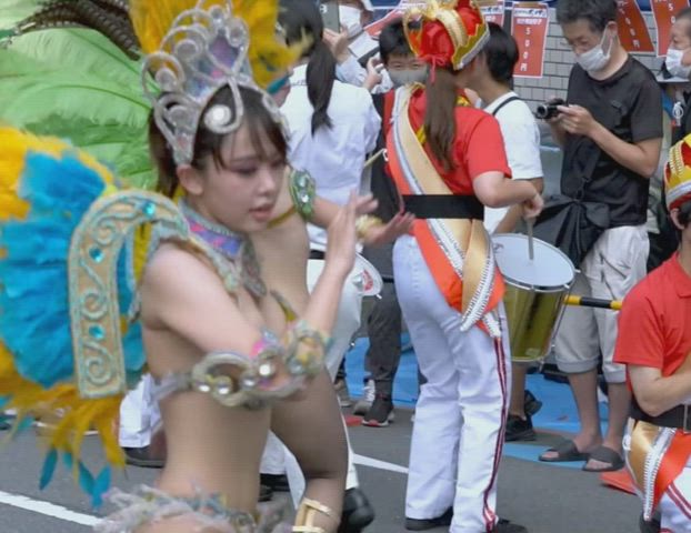 lovely Dancing Japanese Porn GIF