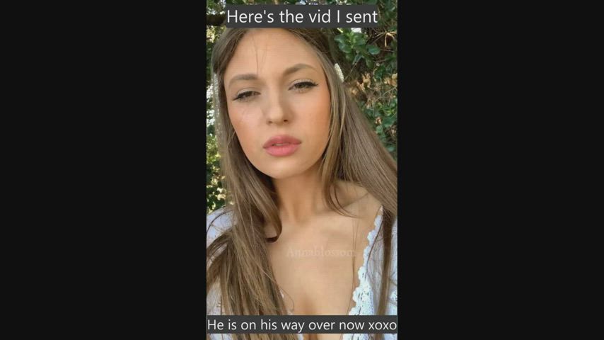 Caption Cheating Cuckold cum Cumshot Facial Hotwife POV Selfie Porn GIF