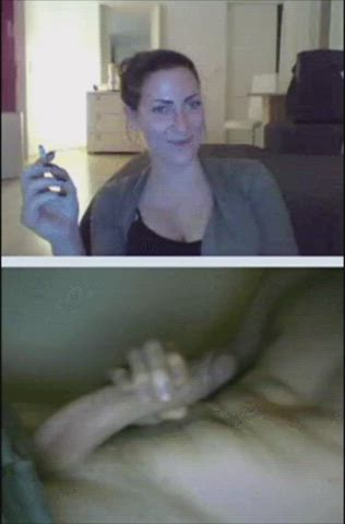 giant dick dong Shock Reaction Webcam Porn GIF