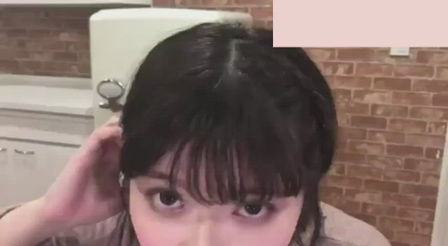 asian chinese Funny Porn Japanese Kawaii girl girl girl galley Korean SFW Surprise TikTok Porn GIF
