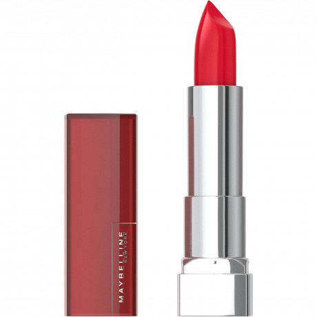 Amazon Com Maybelline Color Sensational Lipstick Lip Makeup Cream Finish Hydrating Lipstick Nude Pink Red Plum Lip Color Red Revolution 0 15 Oz Packaging May Vary Lipstick Personal