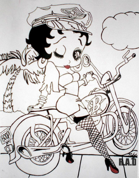 Deviantart More Like Toodles By Anyauribe Betty Boop Pictures Coloring Betty