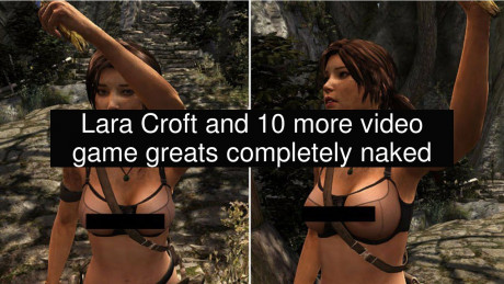 Lara Croft And 10 More Video Game Greats Naked Freepornpicss Com Freepornpicss