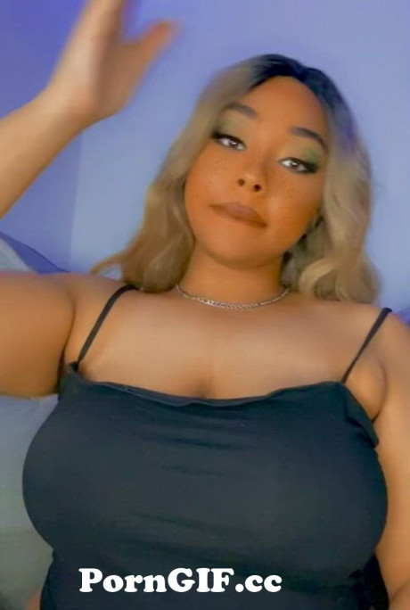 Titty Drop Ebony Blonde Blasian Big Tits Bbw Ahegao From Pound Nude Watch Porngif