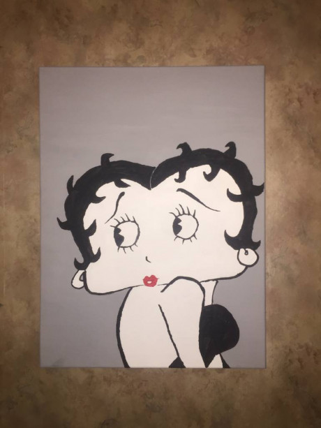 Betty Boop Painting By Dylan Saatchi