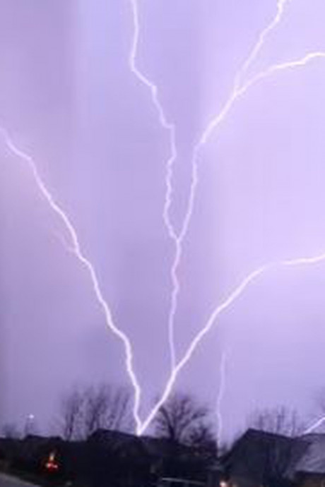 Wichita Area Man Relives Moment Capturing Viral Video Lightning