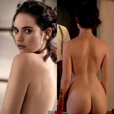 Lily James Nude Ass Celebrity