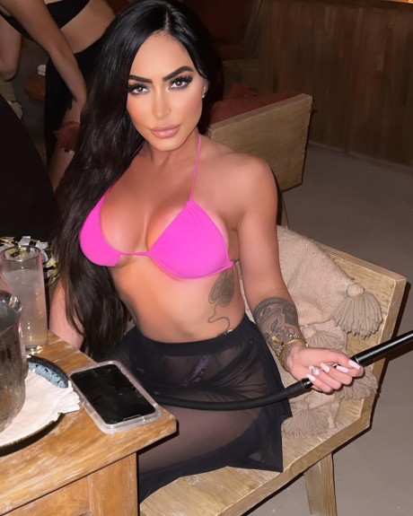 Jersey Shore S Angelina Pivarnick Nearly Spills Out Of Tiny Bikini Top Amid Nasty Split From Ex Chris