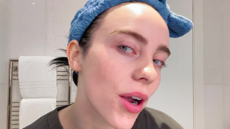 Watch Billie Eilish Shares Her Post Show Beauty Routine From Makeup Removal To Overnight Hair Treatments Secrets