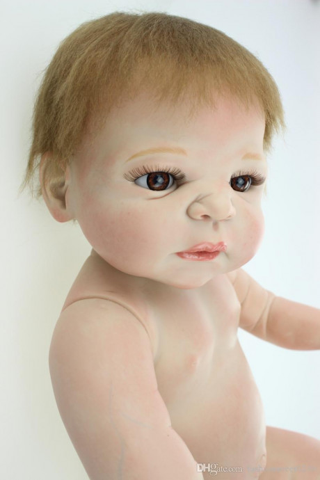 23 Inch Handmade Full Naked Silicone Vinyl Reborn Baby Boy Nude Newborn Giftnewborn Realistic Handmade Cute Doll From Fashionstreet0216 70 Dhgate
