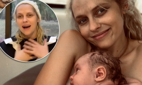 Teresa Palmer Naked In The Bathtub With Newborn Daughter Poet Mail
