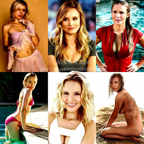 Kristen Bell Nude Sexy 1 New Collage Nude
